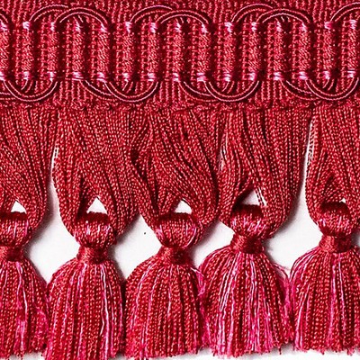Scalamandre Trim HARMONIE TASSEL FRINGE FRAMBOISE