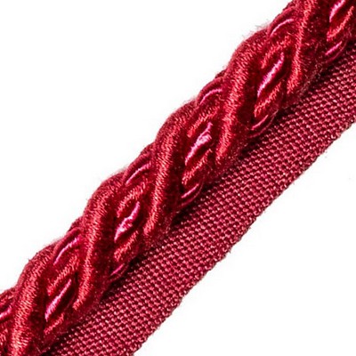 Scalamandre Trim HARMONIE CORD WITH TAPE A FRAMBOISE