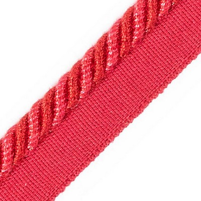 Scalamandre Trim FRANGE TORSE CABLE WITH TAPE B FRAMBOISE