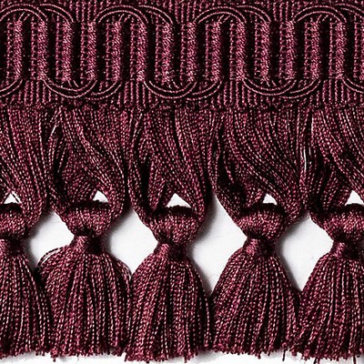 Scalamandre Trim HARMONIE TASSEL FRINGE PRUNE