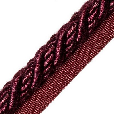 Scalamandre Trim HARMONIE CORD WITH TAPE A PRUNE
