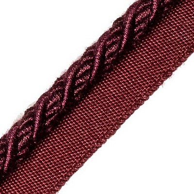 Scalamandre Trim HARMONIE CORD WITH TAPE B PRUNE