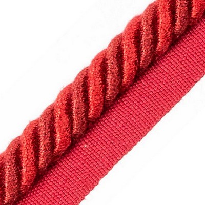Scalamandre Trim FRANGE TORSE CABLE WITH TAPE A RUBIS