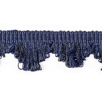 Scalamandre Trim FRANGE TORSE SCALLOPED FRINGE MARINE