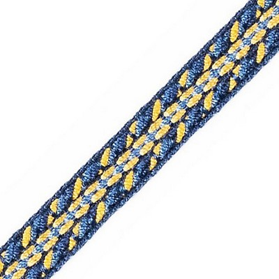 Scalamandre Trim GALON CHAINETTE TAPE B BLEU ROYAL