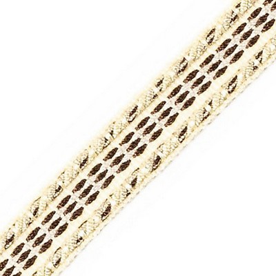 Scalamandre Trim GALON CHAINETTE TAPE A CHATAIGNE