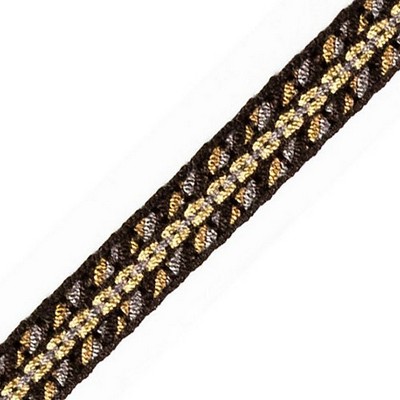 Scalamandre Trim GALON CHAINETTE TAPE B REGLISSE