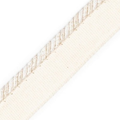 Scalamandre Trim CORD WITH TAPE PORCELAINE