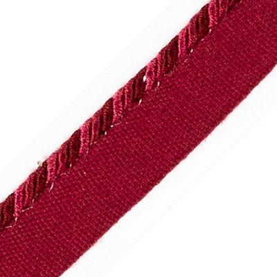Scalamandre Trim CORD WITH TAPE CERISE