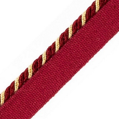 Scalamandre Trim CORD WITH TAPE CARDINAL