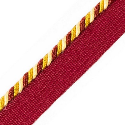 Scalamandre Trim CORD WITH TAPE GRENADE