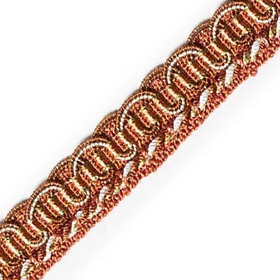 Scalamandre Trim GIMP CORAIL ET VERT