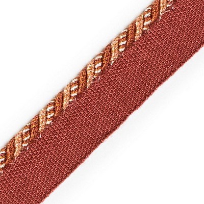 Scalamandre Trim CORD WITH TAPE CORAIL ET VERT