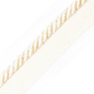 Scalamandre Trim SAFARI CORD WITH TAPE C IVORY