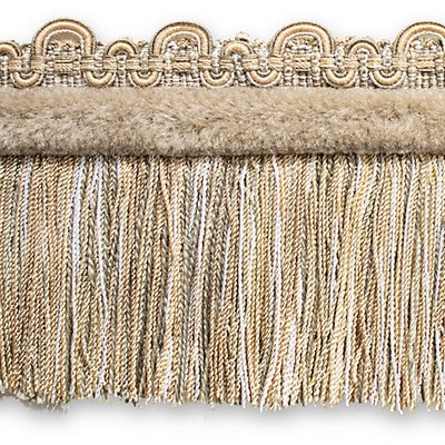 Scalamandre Trim SAFARI FRINGE WITH CHENILLE TAUPE
