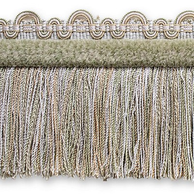 Scalamandre Trim SAFARI FRINGE WITH CHENILLE PEWTER