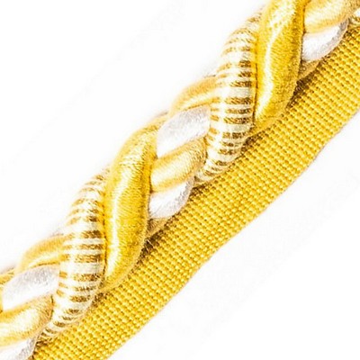 Scalamandre Trim SAFARI CORD WITH TAPE A VANILLA