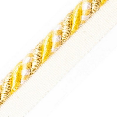 Scalamandre Trim SAFARI CORD WITH TAPE B VANILLA