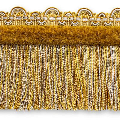 Scalamandre Trim SAFARI FRINGE WITH CHENILLE SAFFRON