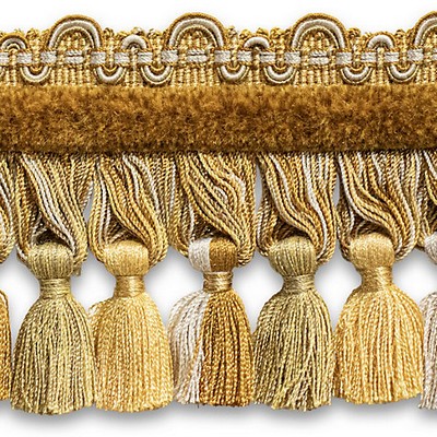 Scalamandre Trim SAFARI TASSEL FRINGE CHENILLE SAFFRON