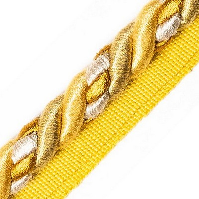 Scalamandre Trim SAFARI CORD WITH TAPE A SAFFRON