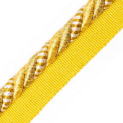 Scalamandre Trim SAFARI CORD WITH TAPE B SAFFRON