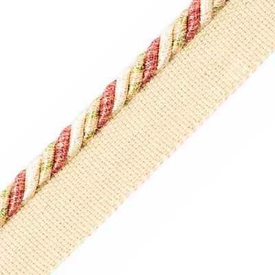 Scalamandre Trim SAFARI CORD WITH TAPE C TEA ROSE