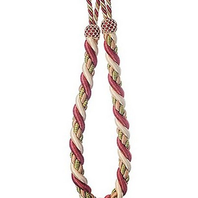 Scalamandre Trim SAFARI ROPE TIEBACK TEA ROSE