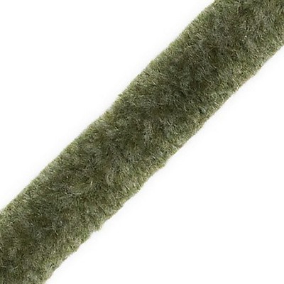 Scalamandre Trim SAFARI TWEEDED CHENILLE B SAGE/ROSE