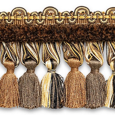 Scalamandre Trim SAFARI TASSEL FRINGE CHENILLE BRONZE