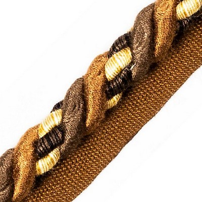 Scalamandre Trim SAFARI CORD WITH TAPE A BRONZE