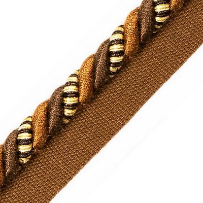 Scalamandre Trim SAFARI CORD WITH TAPE B BRONZE