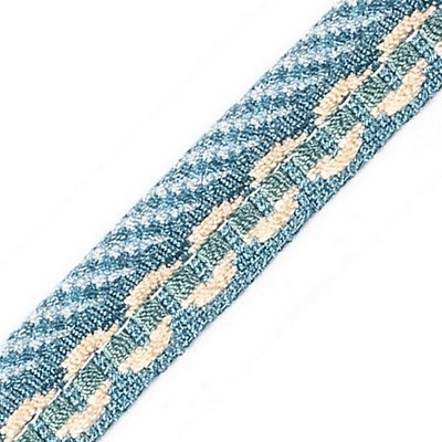 Scalamandre Trim SAFARI PIPING WITH TAPE TEAL