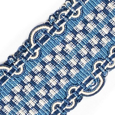 Scalamandre Trim SAFARI BRAID SAPPHIRE