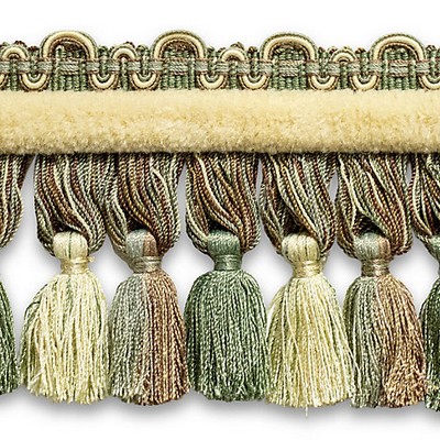 Scalamandre Trim SAFARI TASSEL FRINGE CHENILLE SAGE