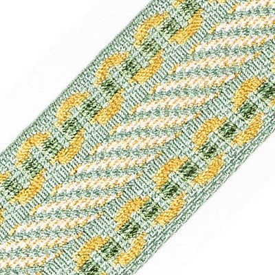 Scalamandre Trim SAFARI GALON SEAFOAM/GOLD