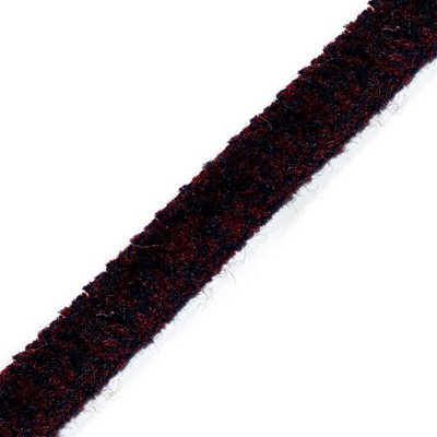 Scalamandre Trim SAFARI TWEEDED CHENILLE A NAVY/GARNET