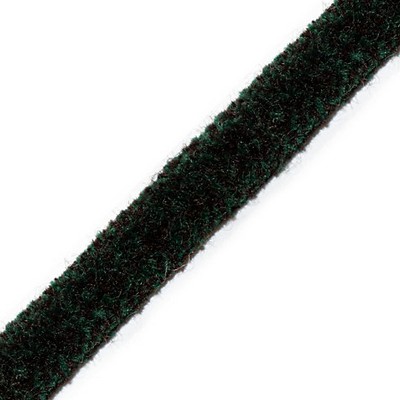 Scalamandre Trim SAFARI TWEEDED CHENILLE A HUNTER/BLACK