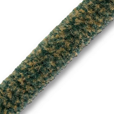 Scalamandre Trim SAFARI TWEEDED CHENILLE B TEAL/IVORY