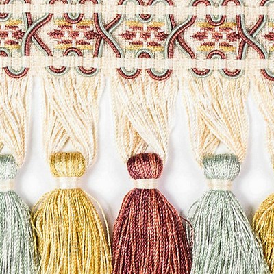 Scalamandre Trim MILADY TASSEL FRINGE PASTELS/CREAM