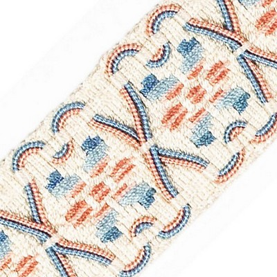 Scalamandre Trim MILADY TAPE SUMMER SKY/CREAM