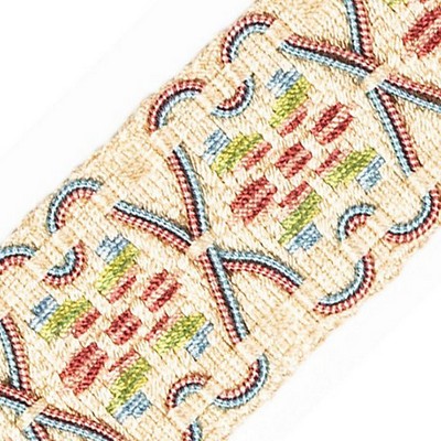 Scalamandre Trim MILADY TAPE SPECTRUM/CREAM