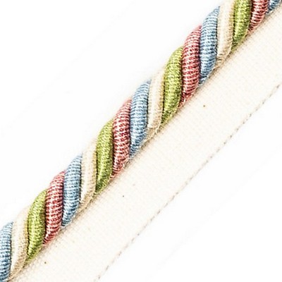 Scalamandre Trim MILADY CORD WITH TAPE C SPECTRUM/CREAM