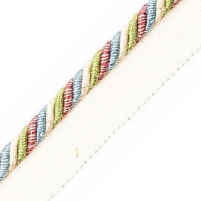 Scalamandre Trim MILADY CORD WITH TAPE A SPECTRUM/CREAM