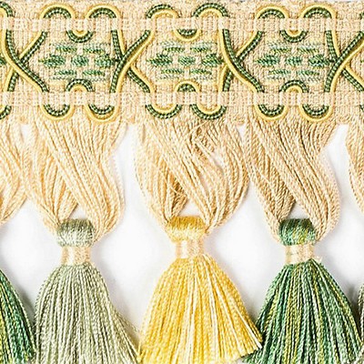 Scalamandre Trim MILADY TASSEL FRINGE MEADOW/BEIGE