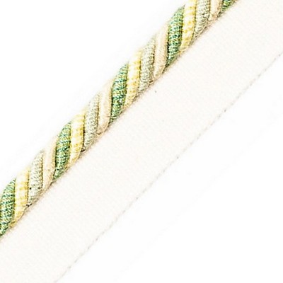 Scalamandre Trim MILADY CORD WITH TAPE A MEADOW/BEIGE