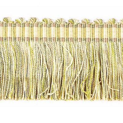Scalamandre Trim MILADY CUT FRINGE JADE/CREAM