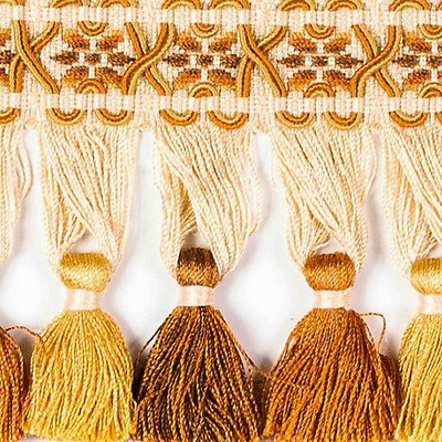 Scalamandre Trim MILADY TASSEL FRINGE PUMPKIN