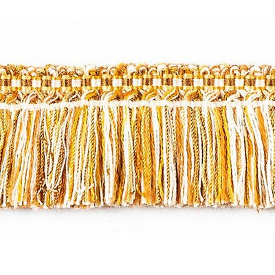 Scalamandre Trim MILADY BRUSH FRINGE PUMPKIN
