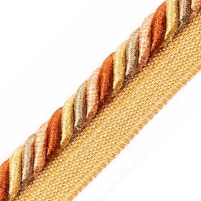Scalamandre Trim MILADY CORD WITH TAPE C PAPAYA
